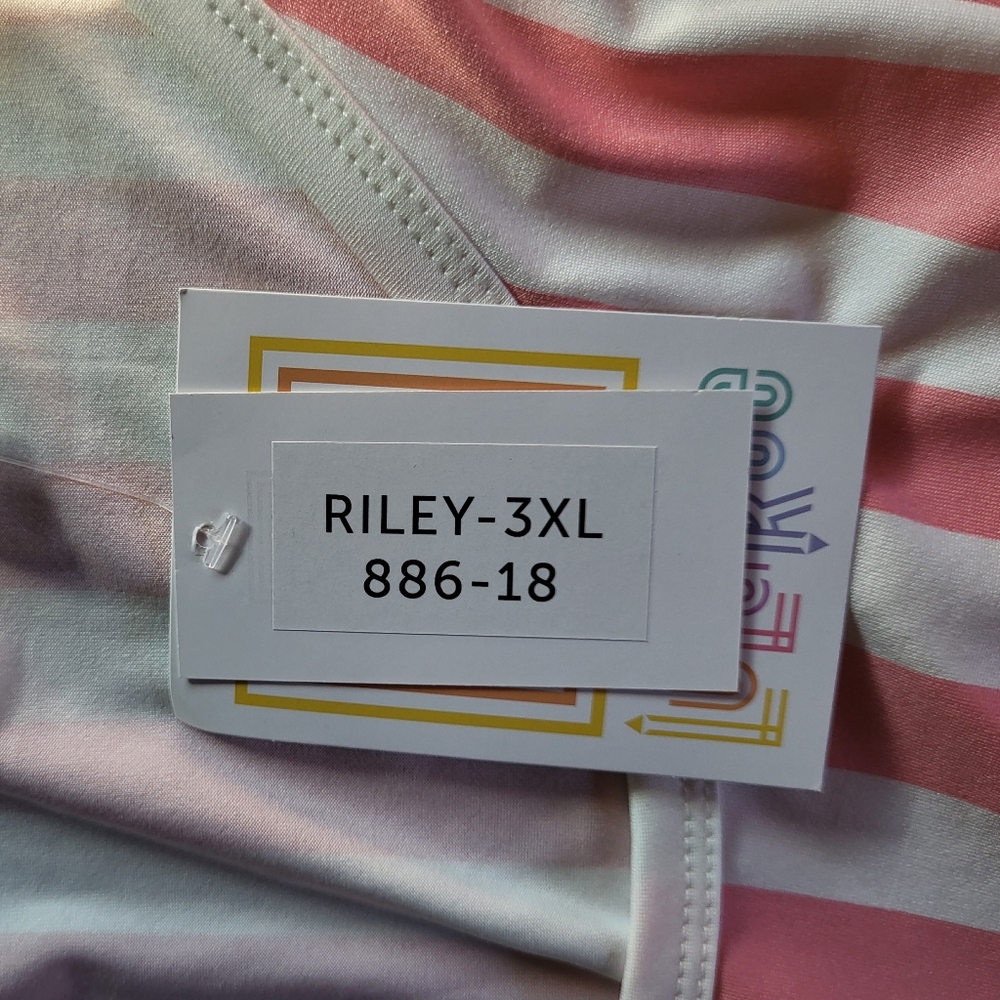 LuLaRoe Riley 3XL - Picture 3 of 6